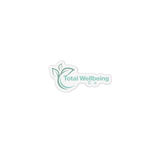 Custom Shape Magnet — Total Wellbeing Logo Fridge Magnet