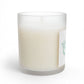 Wellbeing Logo Glass Candle — 11oz Soy Scented Candle for Relaxation & Gifts