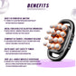16-Head Deep Tissue Muscle Massage Gun for Recovery