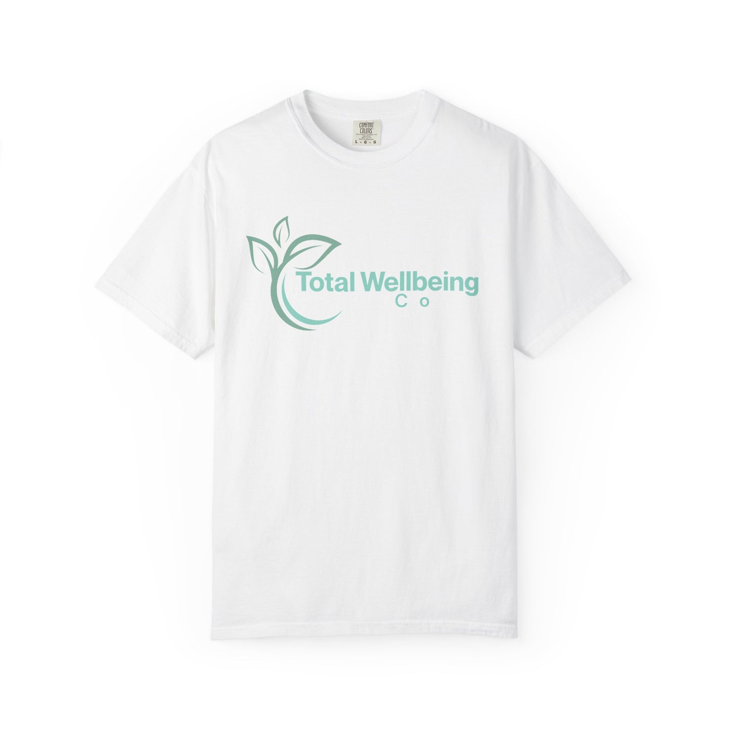 Wellness Logo T-Shirt — "Total Wellbeing Co." Organic Vibe Tee