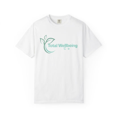 Wellness Logo T-Shirt — "Total Wellbeing Co." Organic Vibe Tee