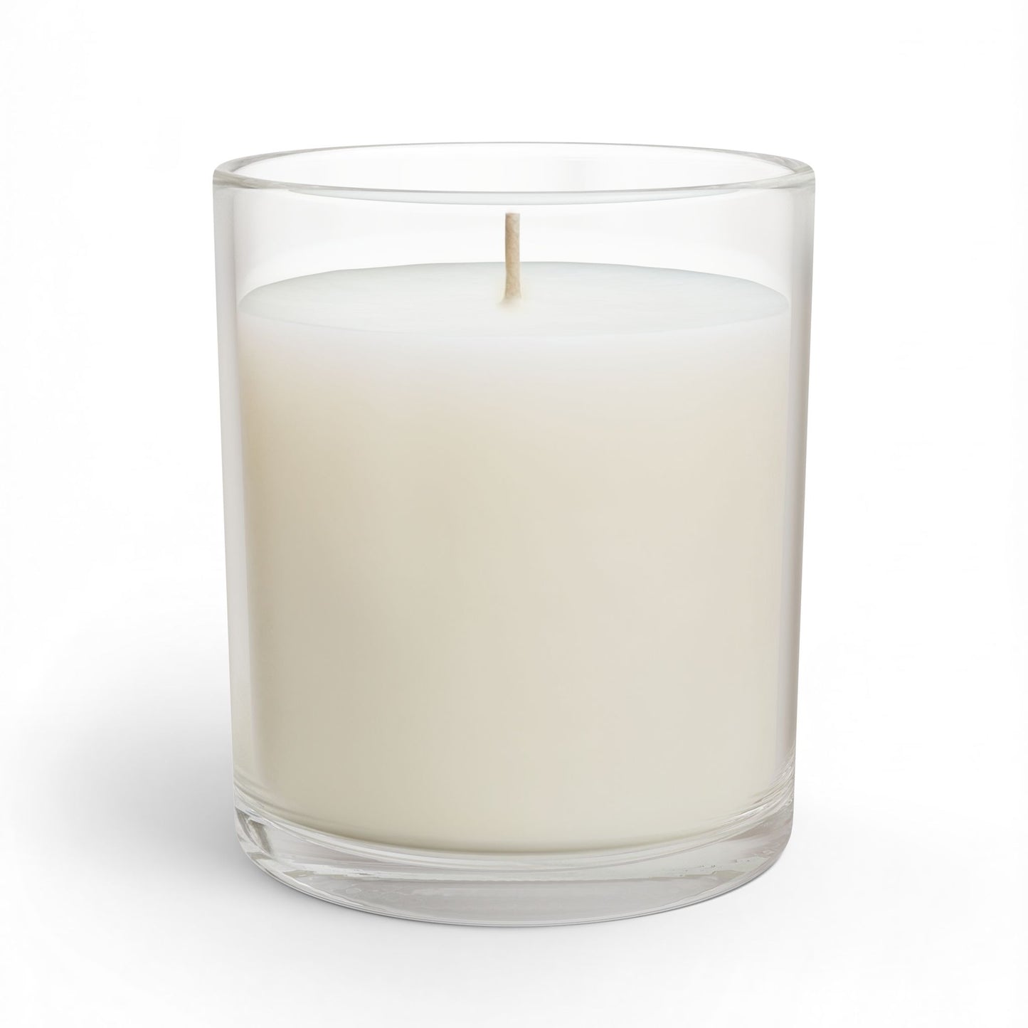 Wellbeing Logo Glass Candle — 11oz Soy Scented Candle for Relaxation & Gifts