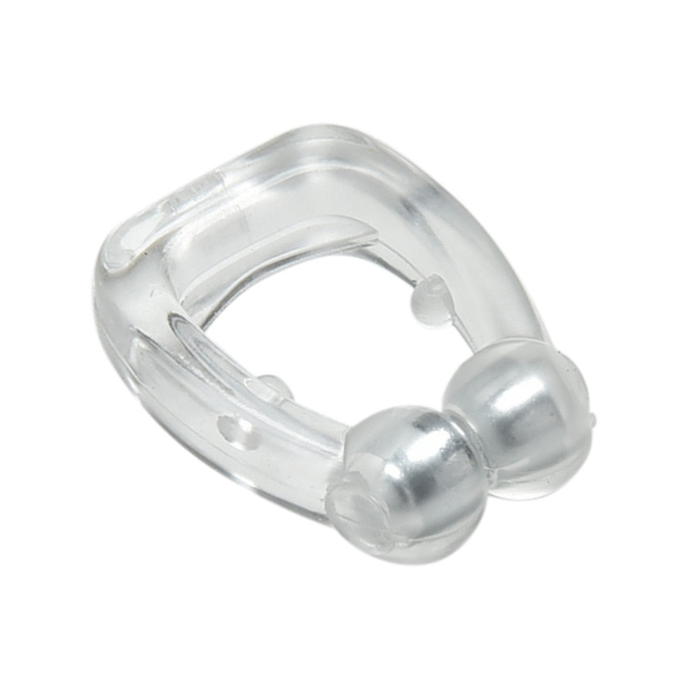 Silicone Magnetic Anti-Snore Nose Clip Sleep Aid Device