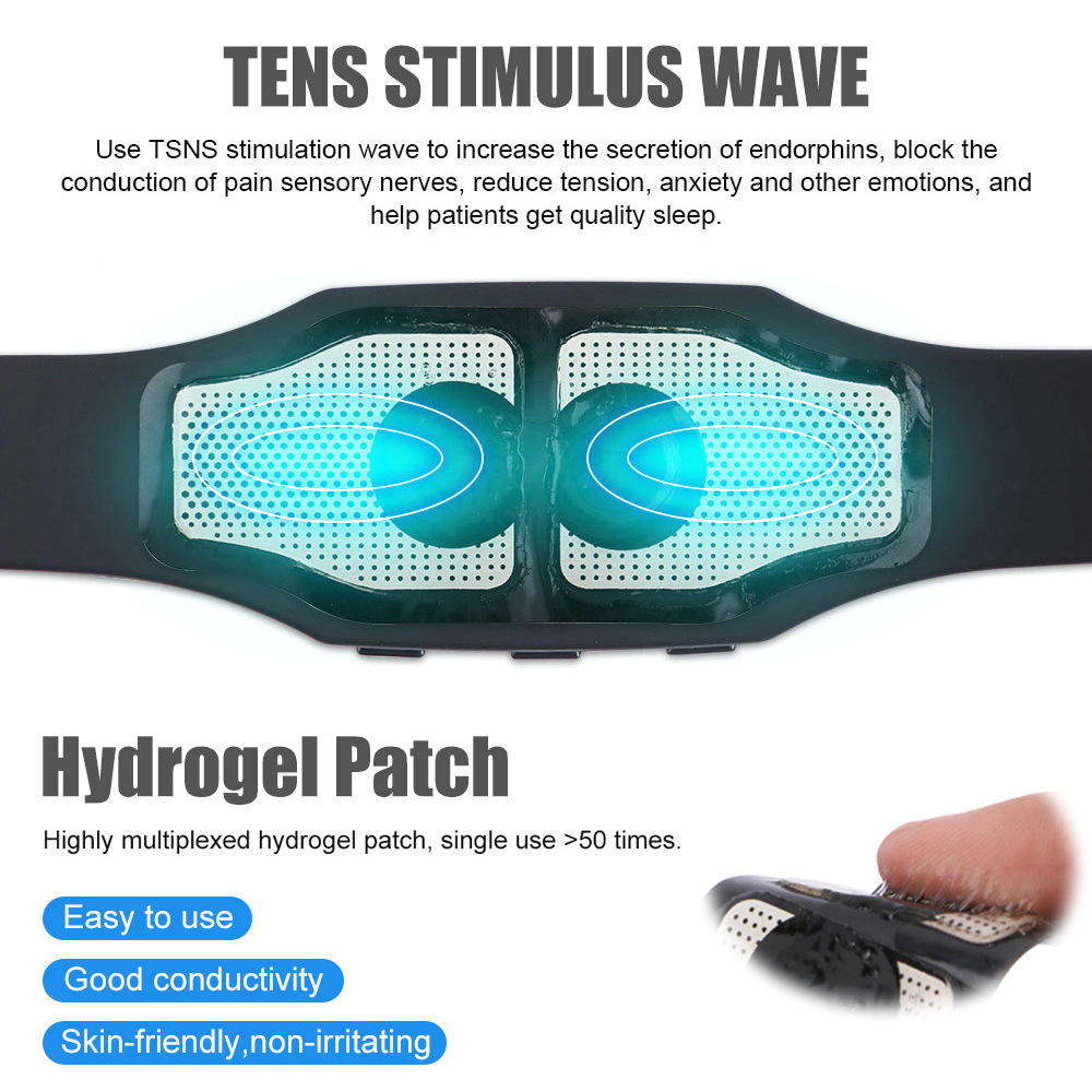 Smart EMS Sleep Aid Device Portable Electrotherapy Massager