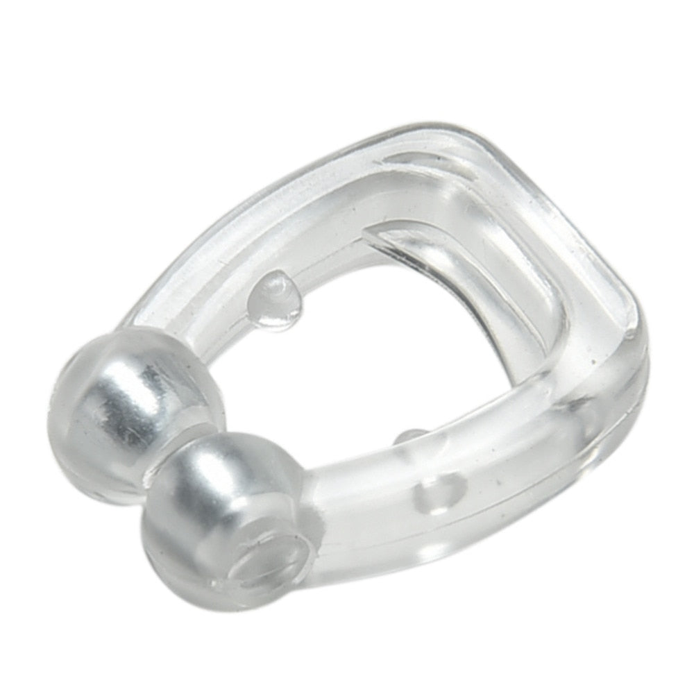 Silicone Magnetic Anti-Snore Nose Clip Sleep Aid Device