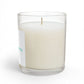 Wellbeing Logo Glass Candle — 11oz Soy Scented Candle for Relaxation & Gifts