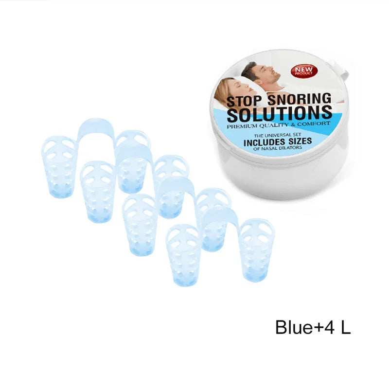 Anti-Snore Apnea Nose Clip Breathing Sleep Aid Device