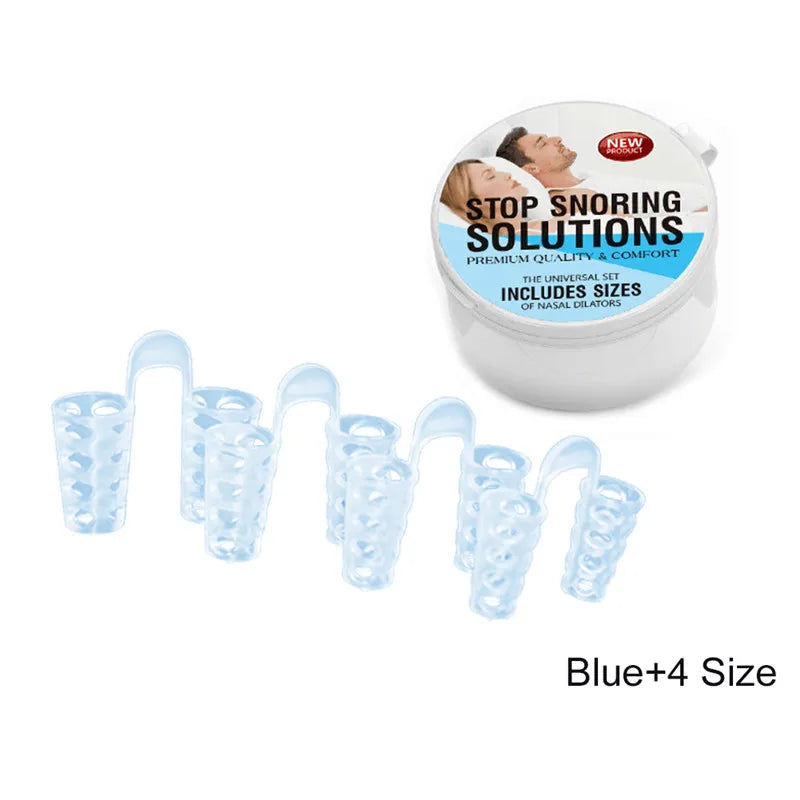 Anti-Snore Apnea Nose Clip Breathing Sleep Aid Device
