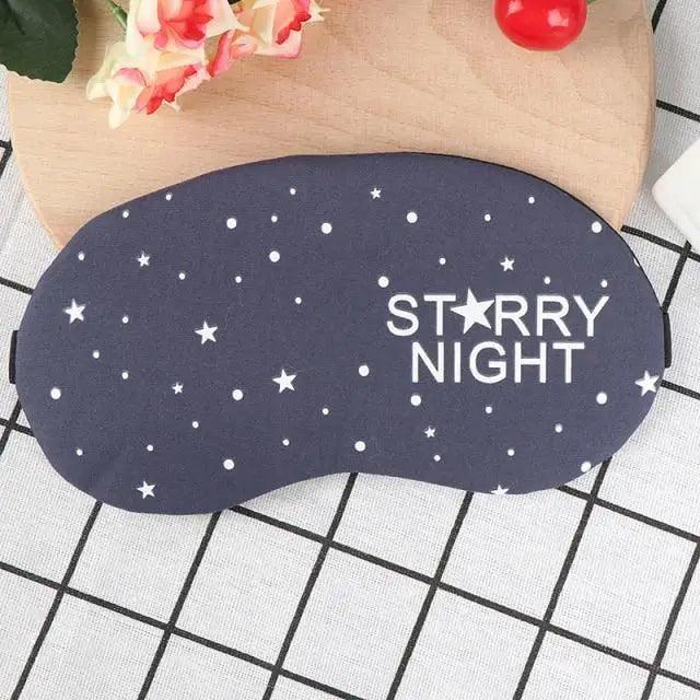 Kids Cartoon Sleeping Mask Cute Colorful Eye Cover