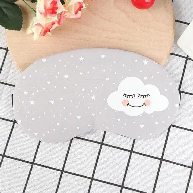Kids Cartoon Sleeping Mask Cute Colorful Eye Cover
